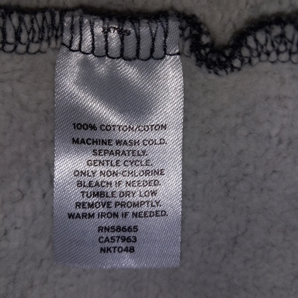 Melrose & Market M crop gray hoodie with bell sleeves